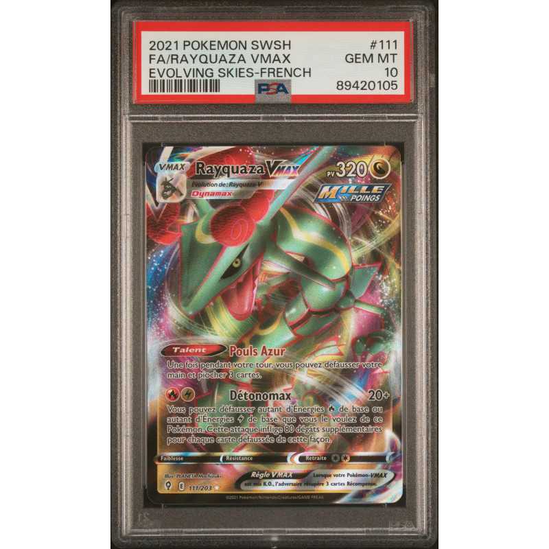 Fa/Rayquaza Vmax PSA 10