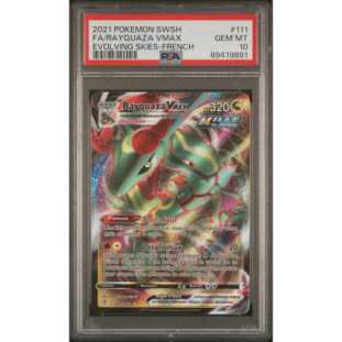 Fa/Rayquaza Vmax PSA 10