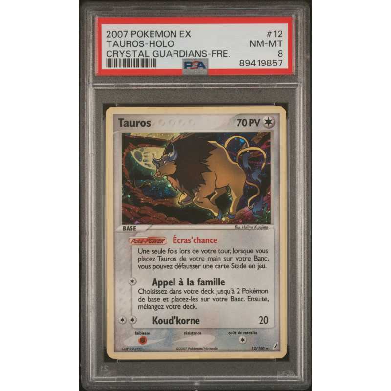 Tauros-Holo PSA 8