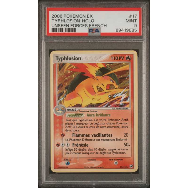 Typhlosion-Holo PSA 9