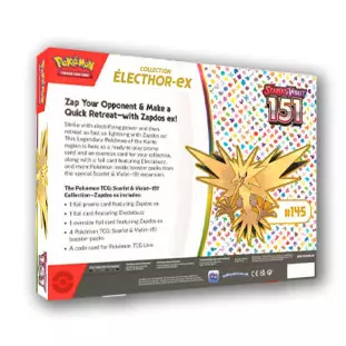 Coffret Pokémon 151 Électhor-EX (EV03.5) 🇫🇷