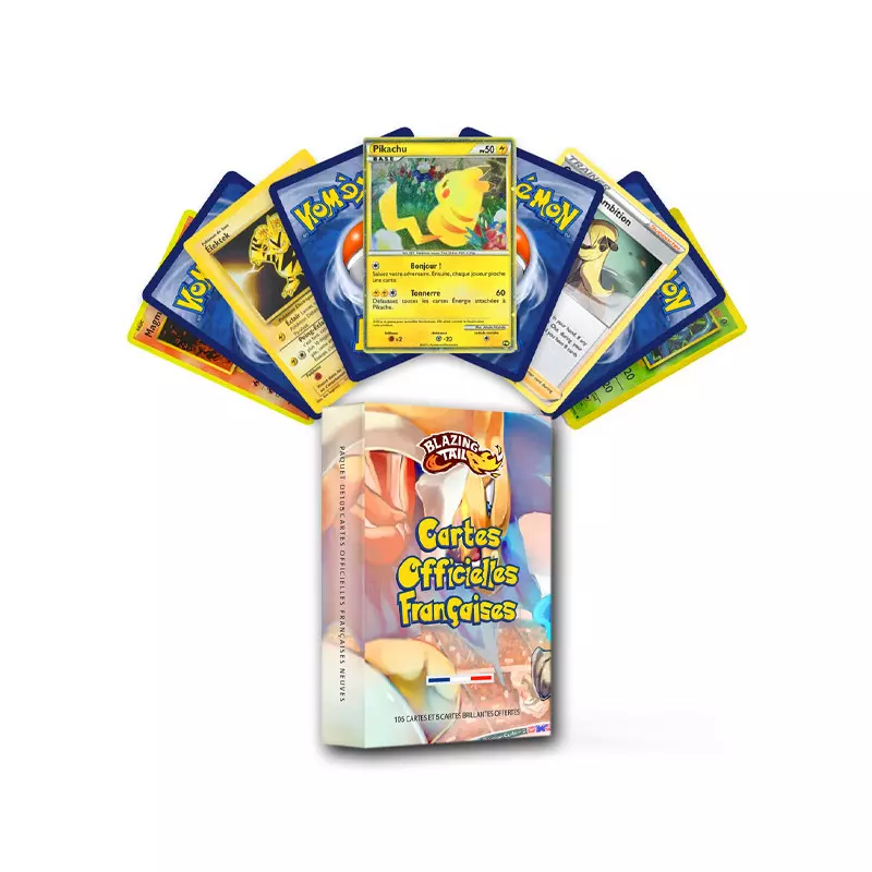 Fairies Lot de 50 Cartes Pokemon Ne Se Répéteront Pas + 3 Cartes Brillantes  Cadeau, French Version : : Jouets