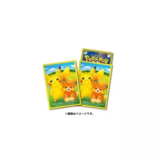 Sleeves Pikachu and Pohm Pokémon