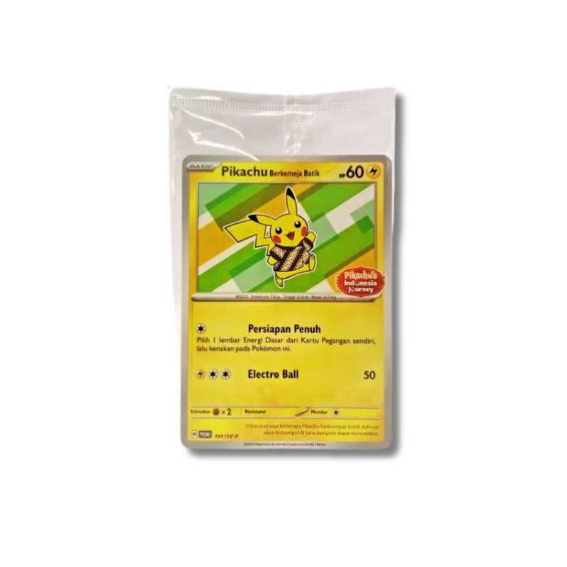 Promo Pikachu Indonésienne 101/Sv-P