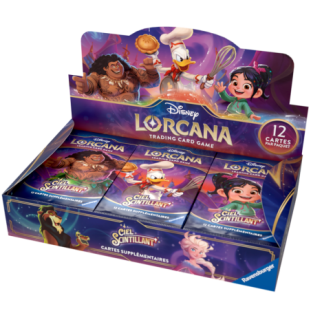 Display De 24 Boosters Disney Lorcana – Ciel Scintillant