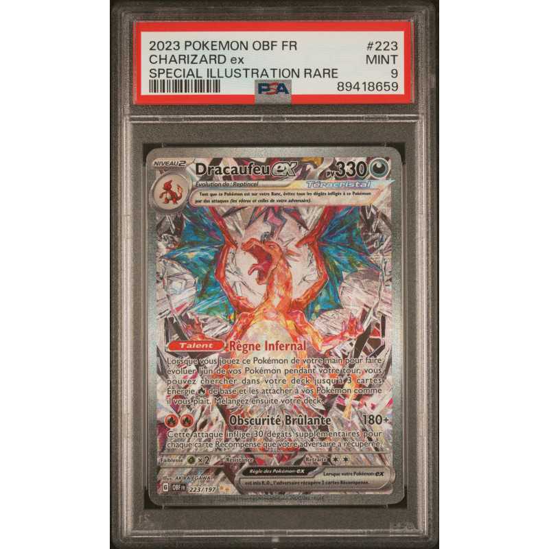 Dracaufeu Ex PSA 9