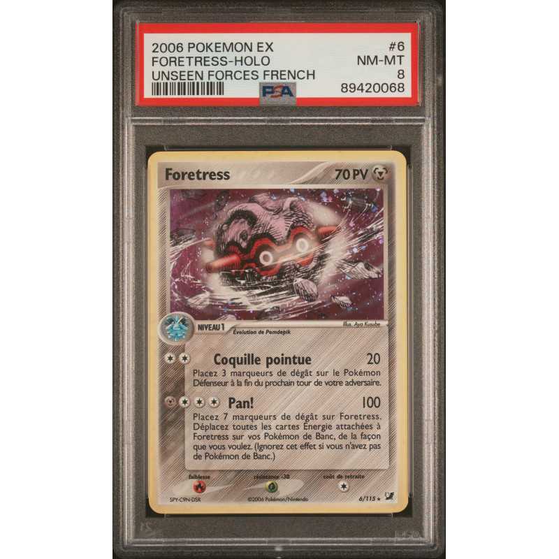 Foretress-Holo PSA 8