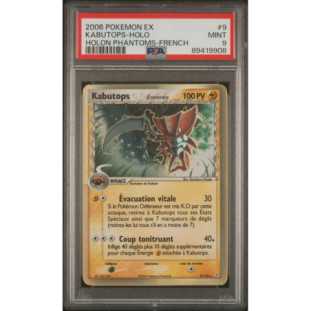 Kabutops-Holo PSA 9